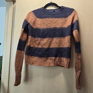 All saints stripe sweater